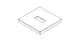 DORNBRACHT-Rosette-ERSATZTEILE-092771011-131-x-12-5-x-131-mm-Chrom-092771011-00 gallery number 1